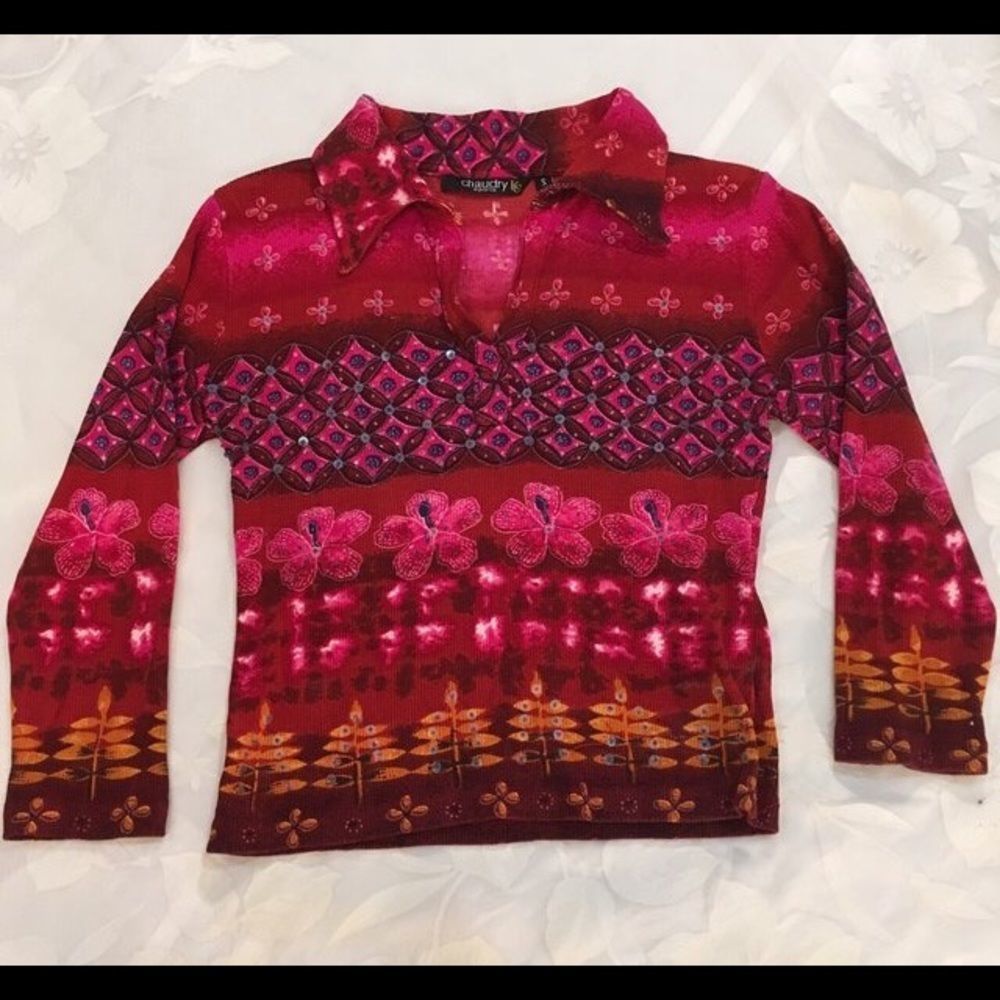 Chaudry KC Three-Quarter Length Top - Picture 5 of 5